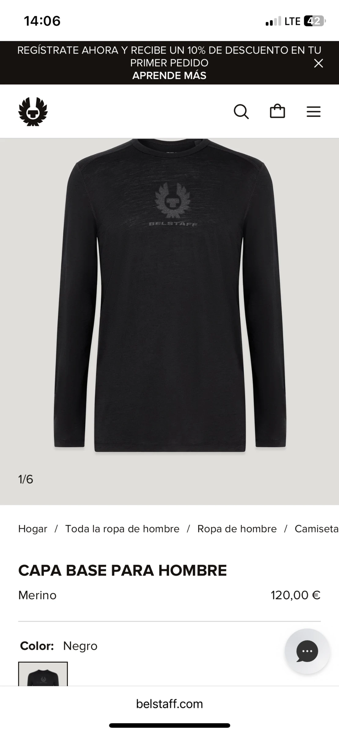 Camisola t-shirt sudadera Belstaff talla M de Lana máxima calidad  – photo 5